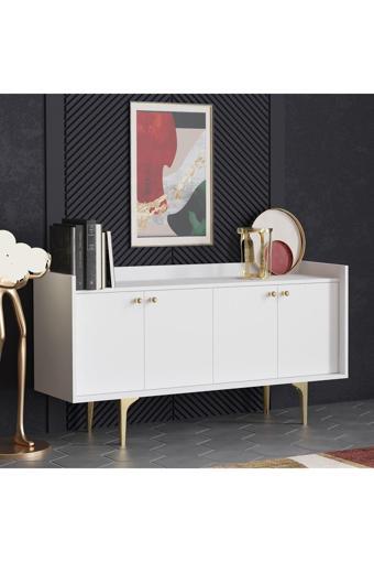 Decormet Navi Konsol Beyaz