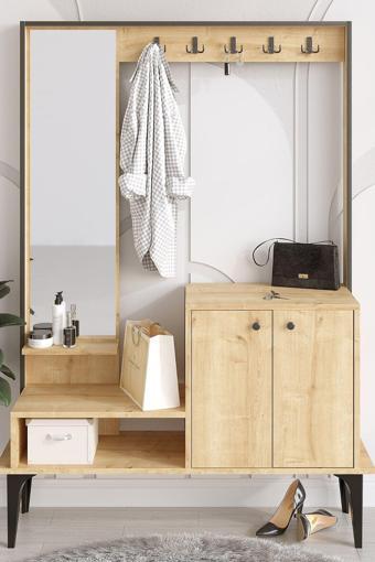 Decormet Andy Vestiyer Safir Meşe