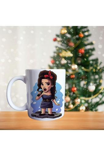 Amy Winehouse Avatar Porselen Kupa