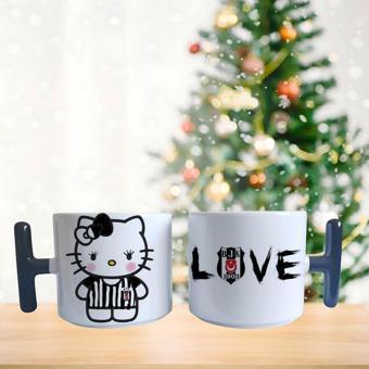 Beşiktaş Hello Kitty Porselen Fincan / Kupa -mug