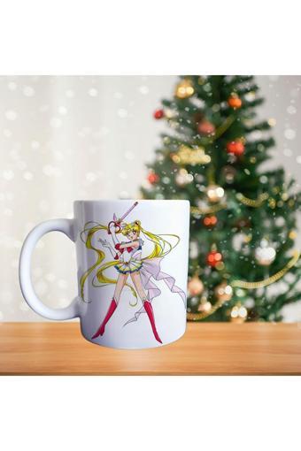 Sailormoon - ay savaşçısı porselen kupa