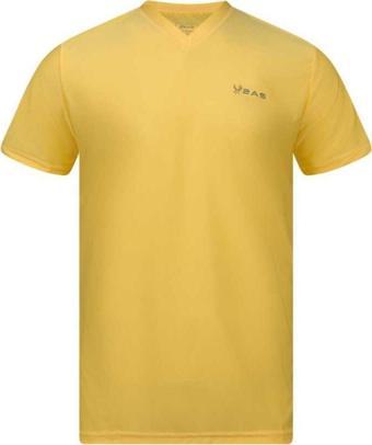 2AS Elba V Yaka T-shirt Sarı
