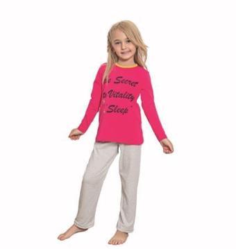 Donex Kız Çocuk Uzun Kollu Pijama Takımı 525