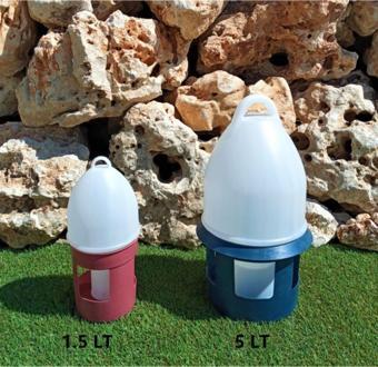 2 Li Set Güvercin Suluğu 1,5 Lt Ve 5 Lt Kuş Suluğu Kuş Suluk Civciv Suluğu Civciv Suluk Bıldırcın