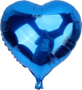 Kalp Balon Folyo Mavi 45 cm 18 inç  GO50609234380