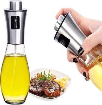 Çok Amaçlı Spreyli Sızdırmaz Cam Şişe Yağdanlık Limon Sirke Sos Püskürtücü Dağıtıcı Sprey  GO50609157870