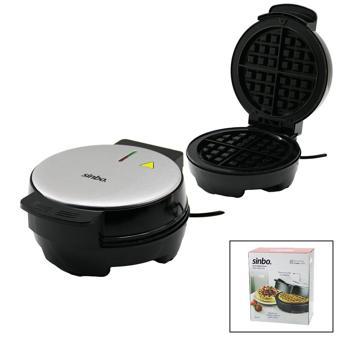 BELÇİKA WAFFLE MAKİNESİ ELEKTRİKLİ 4 WAFFLE - YAPIŞMAZ DÖKÜM PLAKA PASLANMAZ ÇELİK ÜST KAPLAMA SSM-2591  GO5060Gok111747