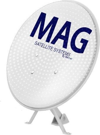 DELİKLİ ÇANAK - 80 CM DELİKLİ OFSET ÇANAK 10 LU PAKET (KÜÇÜK MOUNT) MAG  GO50601040250