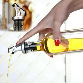 Kapaklı Şişe Ucu Servis Aparatı Damlalık Yağdanlık Tıpa  3 ADET  GO50606886980