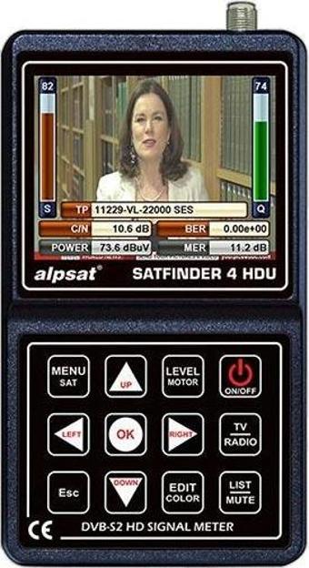 SATFINDER AS04-HDU 4 HD ULTRA 3.5 LCD EKRANLI UYDU YÖN BULUCU  GO50601288000