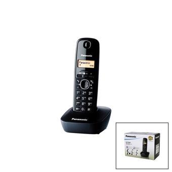 PANASONİC KX-TG1611 SİYAH - OVAL KABLOSUZ DİJİTAL TELSİZ TELEFON  GO50603086270