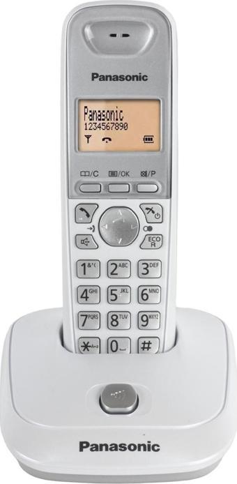 PANASONIC KX-TG2511 DECT TELSİZ TELEFON BEYAZ  GO50604138410