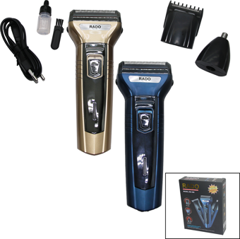 3IN1 SIFIR SAKAL - BURUN-KULAK KIL ALMA - SAÇ SAKAL FİŞ ŞARJLI TRAŞ MAKİNESİ RD-366  GO50608075060