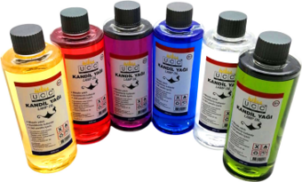 UCC RENKLİ MİX 250ML KANDİL YAĞI  GO50608545680