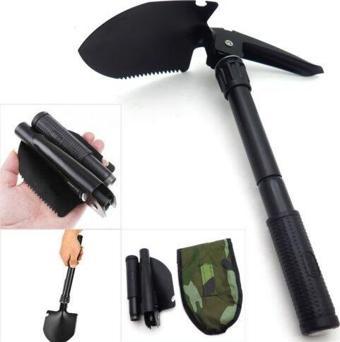 Çok Fonksiyonlu - Katlanabilen - Mini Askeri Kamp Küreği  GO50607889950
