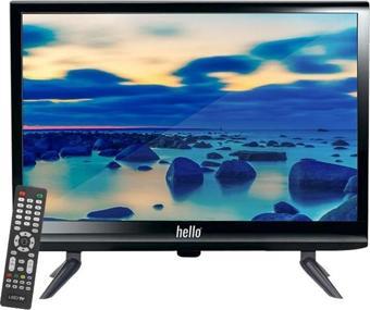HELLO HL-1900 19 FULL HD LED MONİTÖR (12 VOLT ADAPTÖRLÜ)(AUDIO IN-RCA-VGA-HDMI-USB) 45 CM X 32 CM  GO50604346080