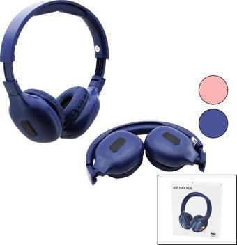 AIR MAX RGB RENKLİ IŞIKLI ŞARJLI BLUETOOTH KULAK ÜSTÜ KABLOSUZ KULAKLIK PL-2360  GO5060Gok111691