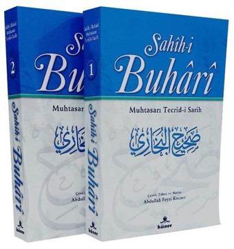 Sahih-i Buhari - Muhtasarı Tecridi Sarih Seti - 2Kitap Takım - Kolektif  - Hüner Yayınevi