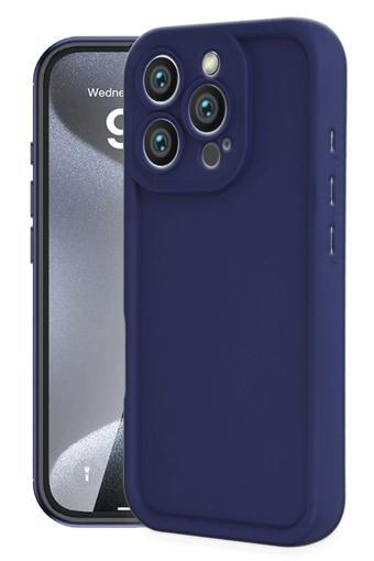 Anka Cep Telefonu Aksesuarları Apple İphone 16 Pro Kılıf Viera Silikon Kapak + Ekran Koruma + Kablo Koruma