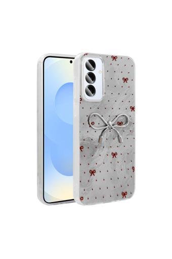 Anka Cep Telefonu Aksesuarları Samsung Galaxy A16 Kılıf Kamera Korumalı Figürlü Ponti Silikon Kapak