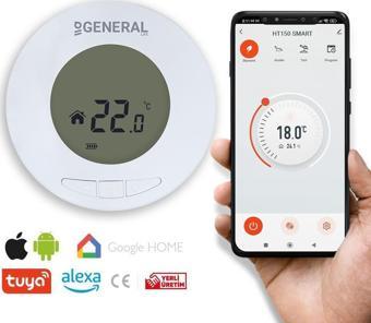 General Life General Ht150 Smart Wifi Kontrollü Oda Termostatı