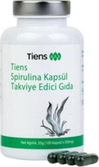 Tiens Spirulina Kapsül Takviye Edici Gıda 100 Kapsül