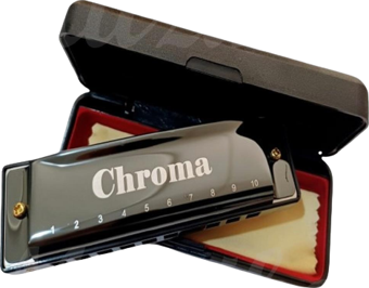 Chroma 10 Delikli Mızıka Professional Harmonica DO (C)