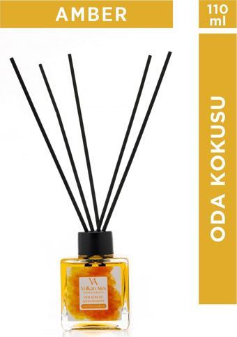 Volkan Ates Natural & Beauty Bambu Çubuklu Oda Kokusu – Amber 110 ml