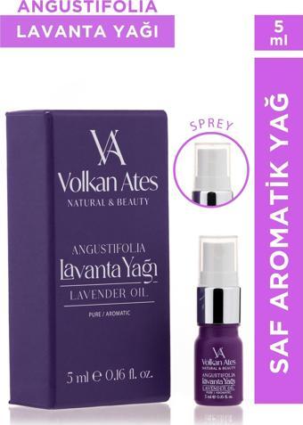 Volkan Ates Natural & Beauty Lavandula Angustifolia Saf Lavanta Yağı Sprey 5 ml