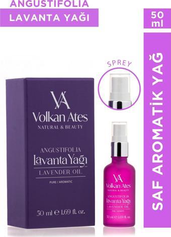 Volkan Ates Natural & Beauty Lavandula Angustifolia Saf Lavanta Yağı Sprey 50 ml