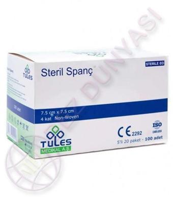 TULES SPANC 7,5*7,50 100*3 PAKET