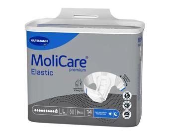 MOLİCARE 10 DAMLA BELBANTLI HASTA BEZİ LARGE BÜYÜK BOY 14 ADET* 4 PAKET