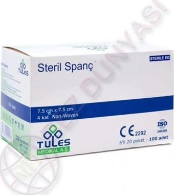 TULES SPANC 7,5*7,50 100*2 PAKET
