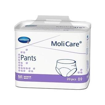 MOLİCARE 8 DAMLA 1936 GR EMİŞ KAPASİTELİ KÜLOT BEZ MOR MEDIUM  20 Lİ*2 ADET