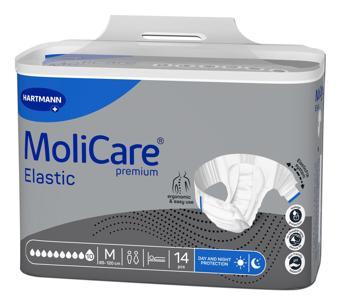 MOLİCARE 10 DAMLA BELBANTLI HASTA BEZİ MEDIUM 14 ADET