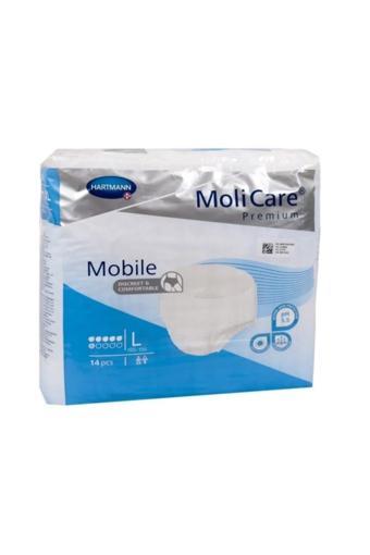 MOLİCARE 6 DAMLA 1963 GR EMİŞ KAPASİTELİ KÜLOT BEZ LARGE 14 LÜ