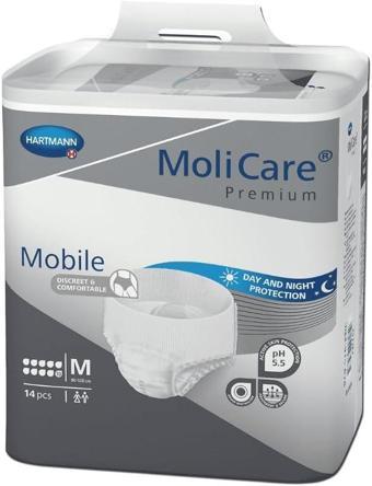 MOLİCARE 10 DAMLA KÜLOT BEZ MOR MEDİUM 14 LÜ
