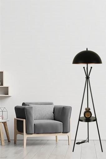 Lumexx Venedik Sehbalı Siyah Büyük Retro Başlıklı