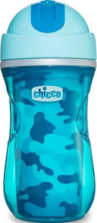 Chicco Isı Yalıtımlı Sport Bardak Pipetli 14+ Ay Erkek 266 Ml