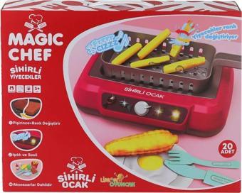 2A550 Magic Chef Barbekü Ocak Seti -Limon Oyuncak