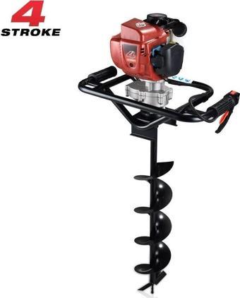 Gardenpro GX50 Toprak Burgu Makinası 4 Zamanlı Motor 150 mm