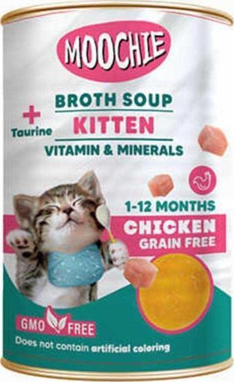 Mochi Moochie Et Suyu Çorba Tavuklu Yavru Kedi 135Ml
