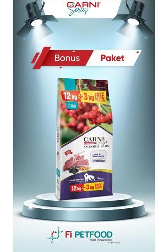 Petlove Carnilife Medium Maxi Adult 12+3Kg Yeni Avantajli Paket Köpek Mam
