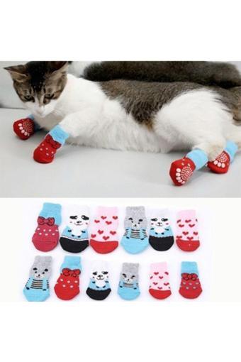 Petlove Evcil Hayvan Çorabı Medium Karışık Renk