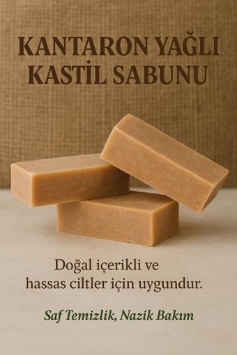 Petlove Kantaron Yağlı Kastil Sabunu – %100 Doğal, Cilt Dostu Ve Şifalı Bakım