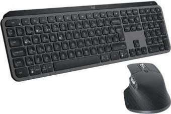 Logitech MX Keys S Bluetooth ve Wireless Kablosuz Klavye 920-011594 + MX Master 3S Mouse 910-006559