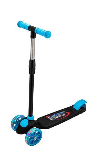 MAGİC WHEELS IŞIKLI MAVİ 6+ YAŞ SCOOTER
