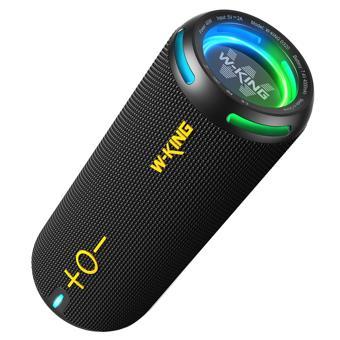 W-KING D320 Bluetooth Hoparlör, 40W 360° Surround Boombox, 24 Saate Varan Çalma Süresi, IP67, Kablos