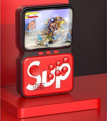 YUES Retro Ys3 900 Oyunlu El Atarisi Oyun Konsolu Tv Uyumlu Kırmızı