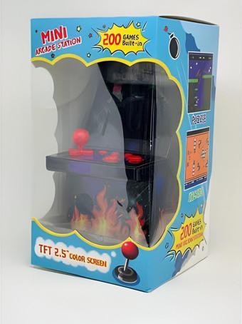 YUES Mini Arcade Atari 200 Oyunlu Nostalji Oyun Konsolu